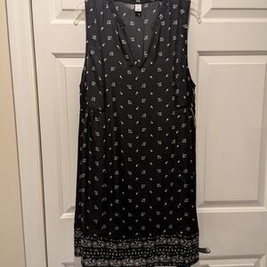 Old Navy Charcoal sleeveless Dress